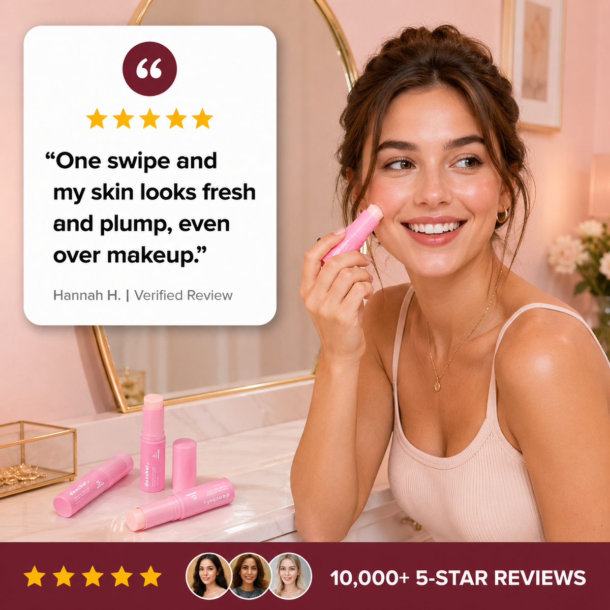Cerelia Pink Collagen Volume Multi Balm