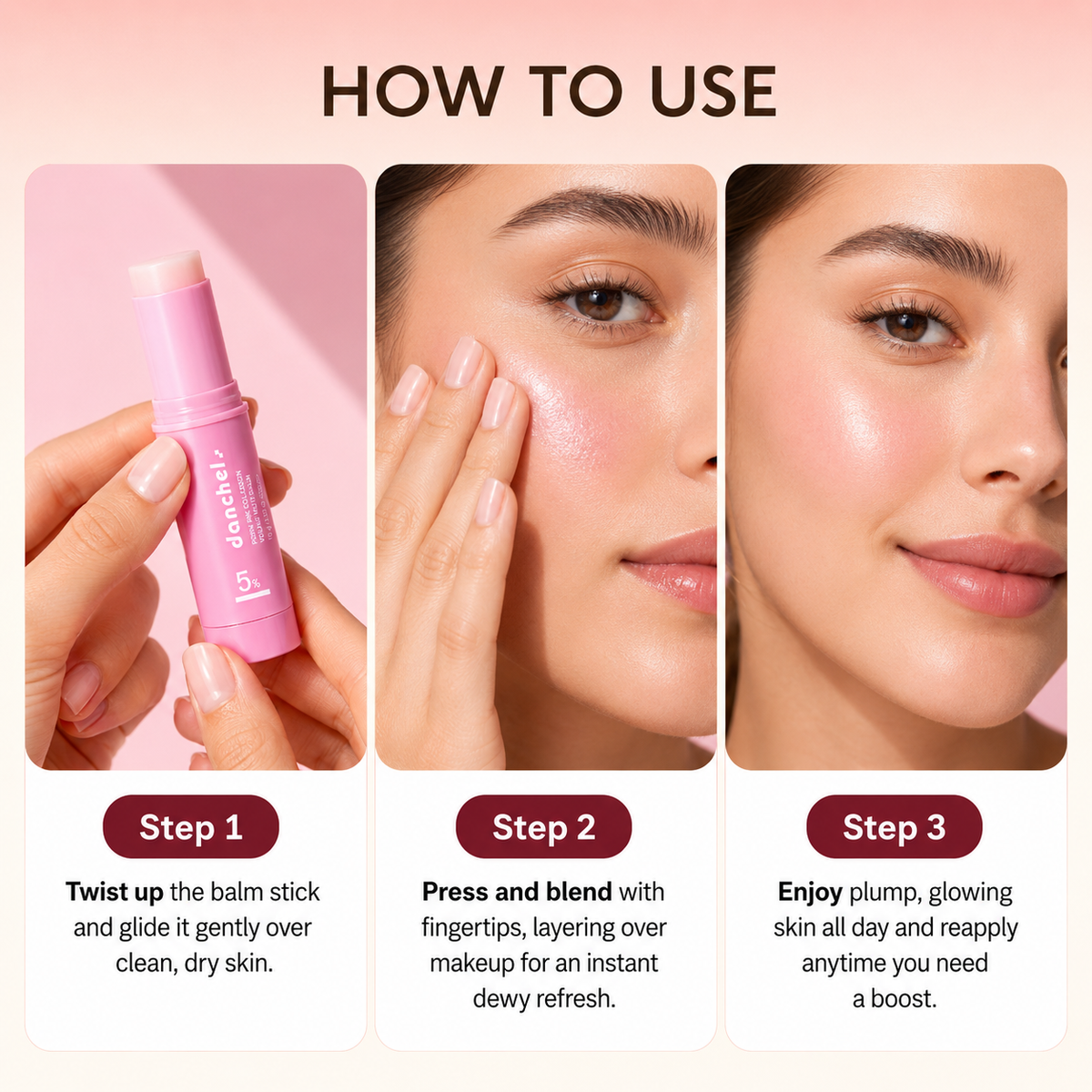 Cerelia Pink Collagen Volume Multi Balm